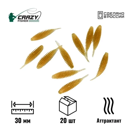 Силиконовая приманка Tanta 1.1" 30 мм C3 с аттрактантом